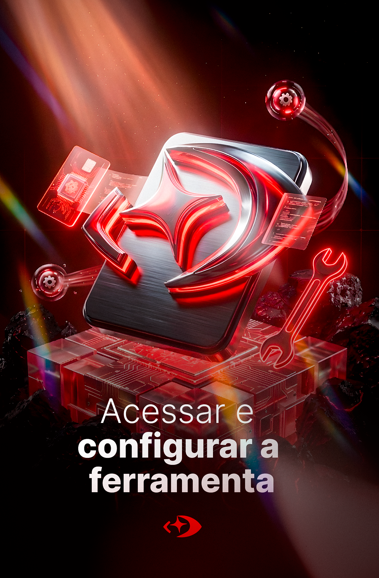 acessar e configurar á ferramenta